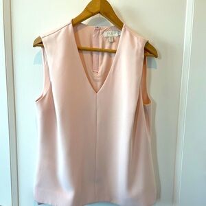 Ted Baker light pink shell with rose gold zipper
